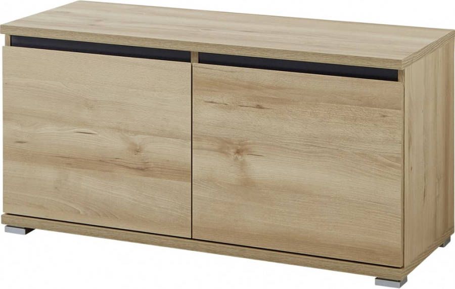 Germania Schoenenbank Lissabon 95, 9x39, 2x48, 3 cm nobel beukenkleurig