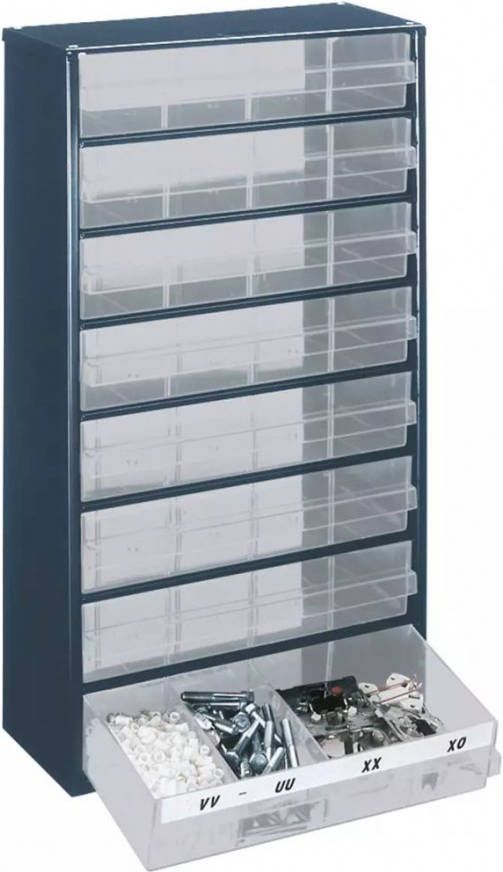 raaco ladekast 1208 03 met 8 laden 137416