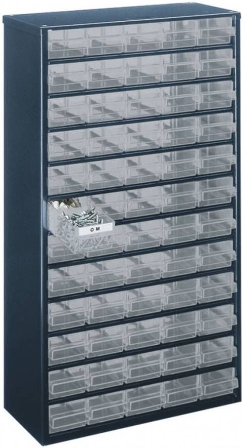 raaco Ladekast 1260 00 met 60 laden 137386