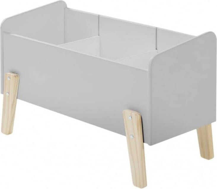 Vipack speelkoffer Kiddy grijs Leen Bakker