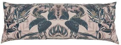 BePureHome Kussen Bouquet printed velvet milk 35x100 cm