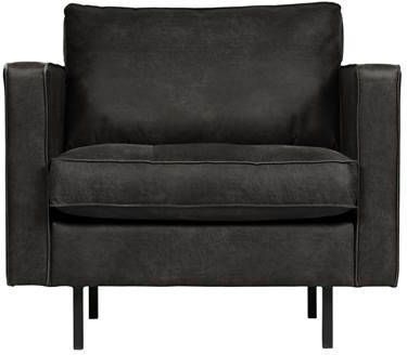 Be Pure Home Fauteuil Rodeo Classic zwart BePureHome