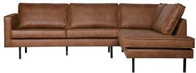 Be Pure Home Hoekbank Rodeo rechtsvoorstaand cognac BePureHome