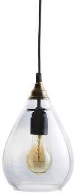 BePureHome Hanglamp 'Simple' Glas Large, kleur Grijs