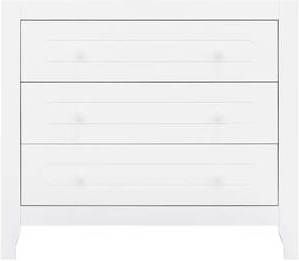Bopita Evi commode met 3 laden Wit