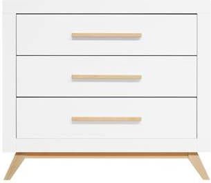 Bopita Fenna commode met 3 laden Wit/Naturel