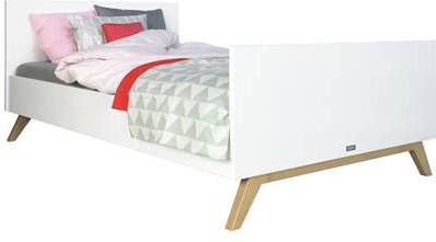 Bopita Twijfelaar bed 'Lynn' 120 x 200cm, kleur wit/naturel
