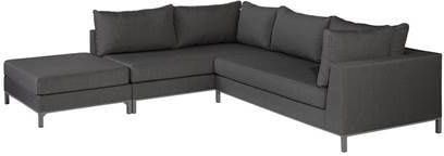 Exotan Sicilië Loungeset 3 delig Links Stone Grey