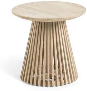 Kave Home Bijzettafel 'Jeanette' 50cm, kleur Teak