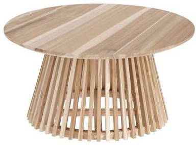 Kave Home Salontafel 'Jeanette' Ø80cm, kleur Naturel