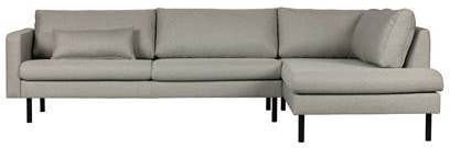 Nuuck Mette hoekbank rechts lichtgrijs