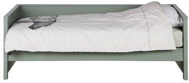 Woood Nikki Bedbank Grenen Jadegroen (Excl Lade) [Fsc]