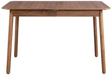 Zuiver Eettafel Glimps uitschuifbaar 120/162X80 cm walnoot