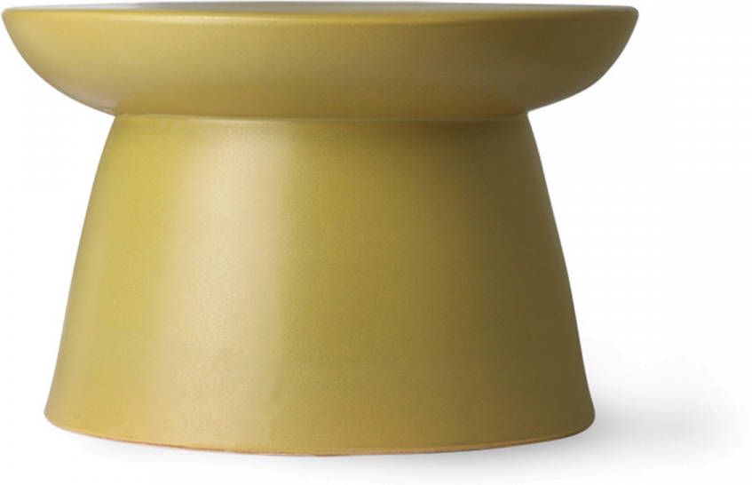 HKliving Earthenware Bijzettafel XL Green