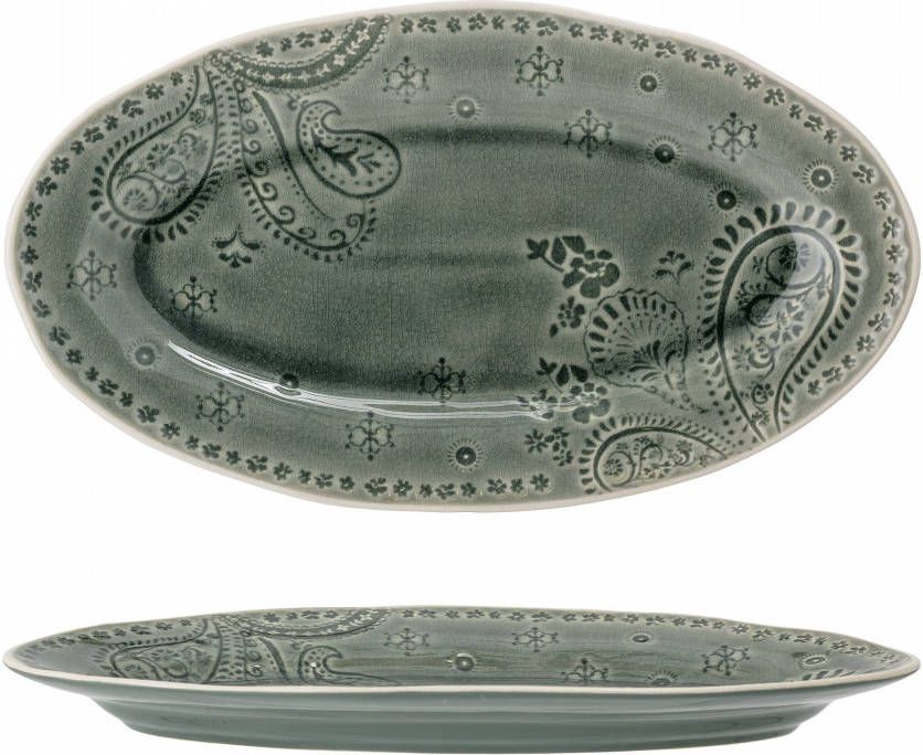 Bloomingville Rani Serveerschaal Groen