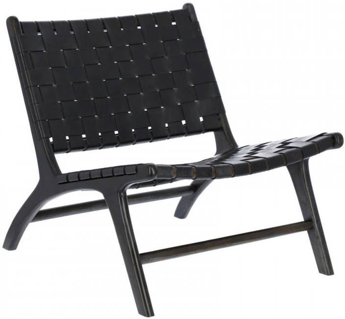 Kave Home Fauteuil 'Calixta', kleur Zwart