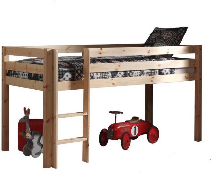 Vipack halfhoogslaper Pino grenenhout 114x105, 3x209, 3 cm Leen Bakker