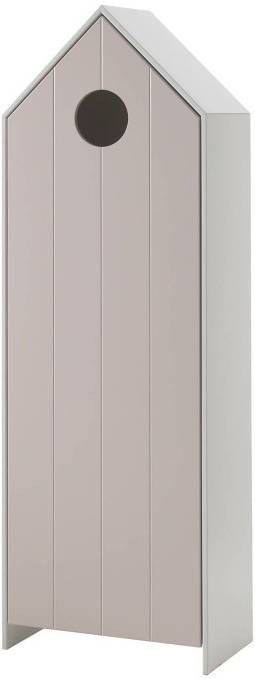 Leen Bakker Vipack kledingkast Casimi 1 deurs roze 171, 5x57, 6x37 cm