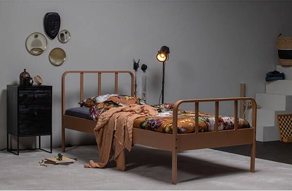 Woood Kinderbed Mees Metaal Syrup 90 x 200 cm