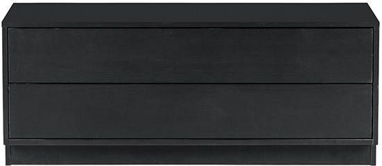 Woood Exclusive Finca Tv Meubel Grenen Zwart 40, 3x100x40