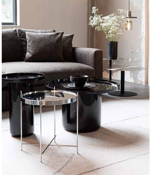 Merkloos Zuiver Cupid Bijzettafel Zilverkleurig