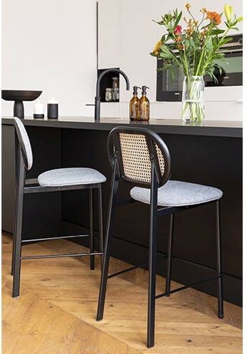 Zuiver Counterstoel Spike grijs