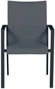 Woonboulevard Poortvliet Diningfauteuil Dallas Antraciet