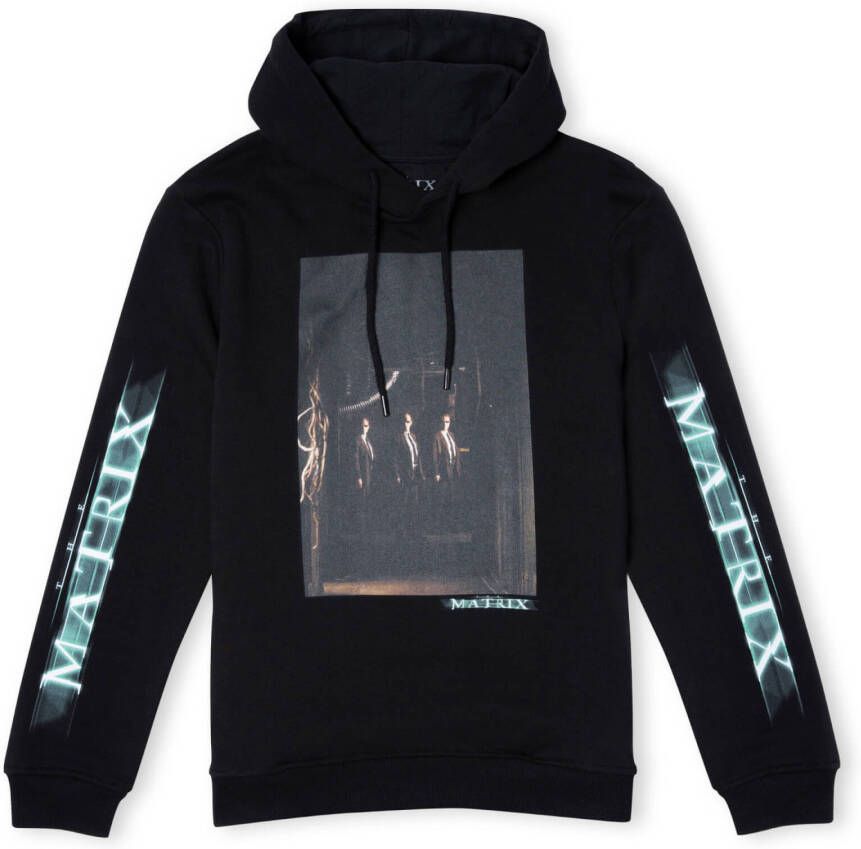 The Matrix Code Hoodie Zwart