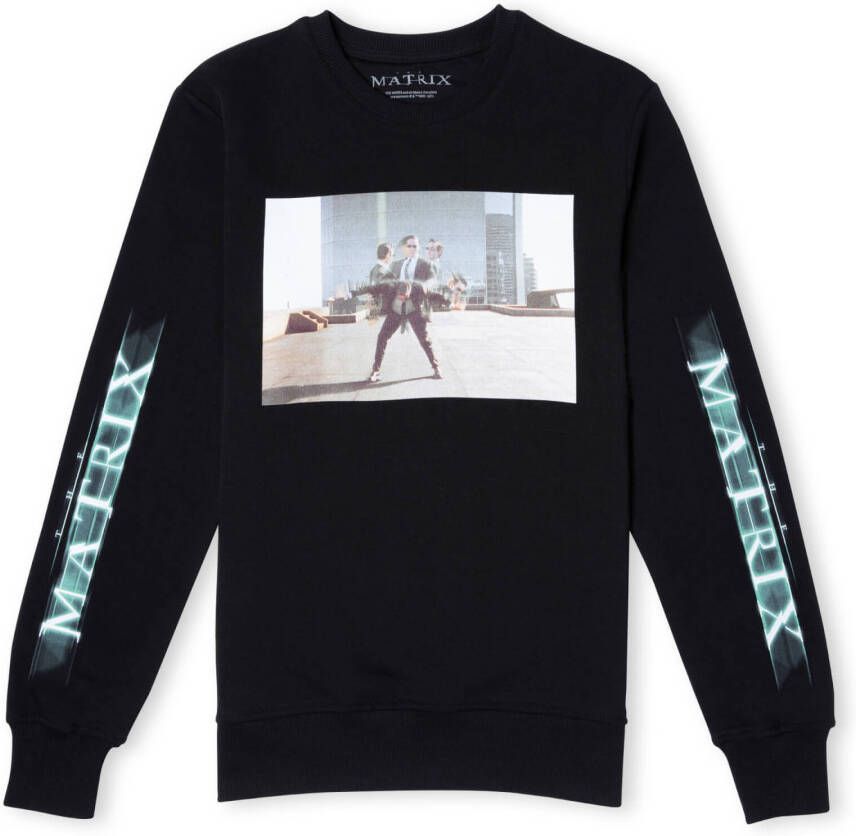 The Matrix Code Sweatshirt Zwart XXL Zwart
