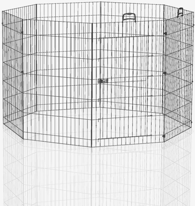 ferplast buitenren 8 hoeking B 57 x H 91, 5 cm