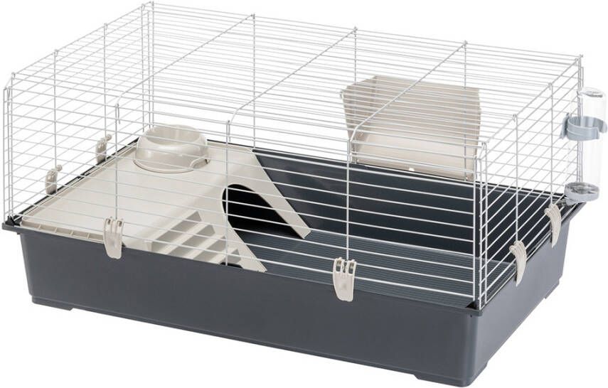 Ferplast Konijnenkooi Rabbit 100 Dierenverblijf 95x57x46 cm Assorti