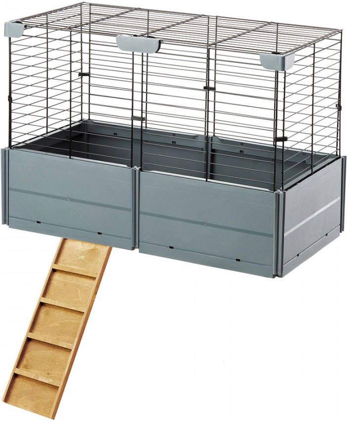 ferplast Knaagdierkooi Multipla Open 37x72x50cm Roof Extension knaagdieren